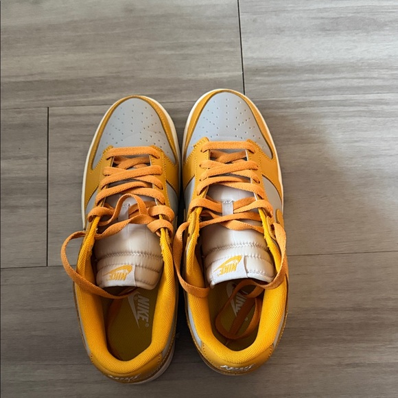 Nike Kids' Bright Yellow and White Sneakers